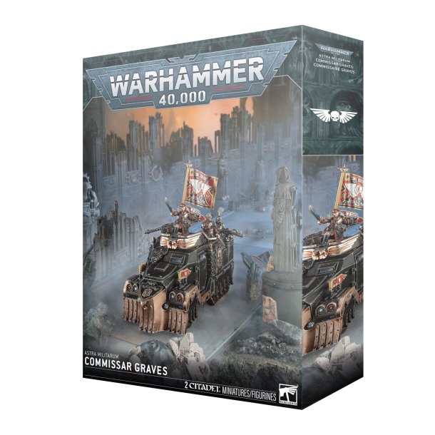 Warhammer 40K Astra Militarum Commissar Graves