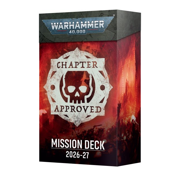 Warhammer 40.000 Chapter Approved Mission Deck 2026-27