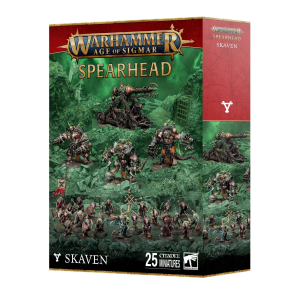 Games Workshop - Warhammer Age of Sigmar - Spearhead Skaven - 25 Figurer