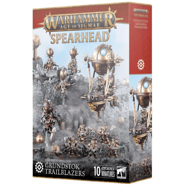 Games Workshop - Warhammer Age of Sigmar - Spearhead Kharadron Overlords - Grundstok Trailblazers - 10 Figurer