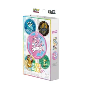 Pok�mon TCG � Terastal Gathering ex SV9.5C Eeveelutions Badge Box � Kinesisk