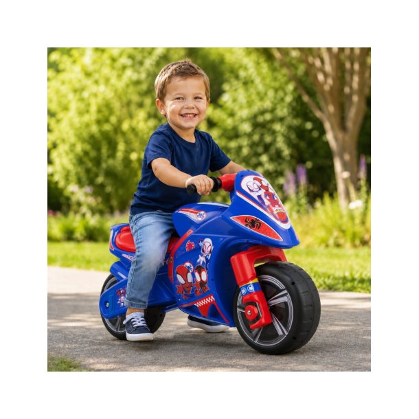 INJUSA Spidey L�bemotorcykel - Spider-Man fra 3 �r