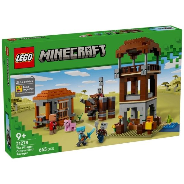 LEGO Minecraft - Rverforposten og ravager