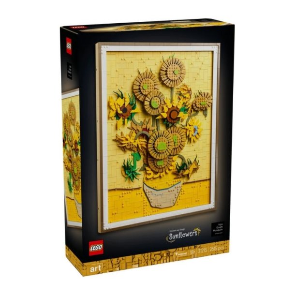 LEGO Art - Vincent van Gogh  Solsikker