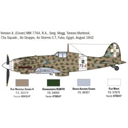 Italeri 1:72 MC.202 Folgore Aces - 1/72 modellflygplan