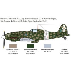 Italeri 1:72 MC.202 Folgore Aces - 1/72 modellflygplan