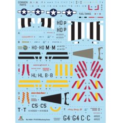 Italeri 1:72 P-51D Mustang Aces - 1/72 Modellflygplan