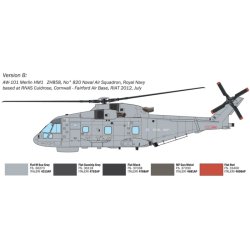 Italeri 1:72 AW-101 Merlin HM.1 - 1/72 Modelhelikopter