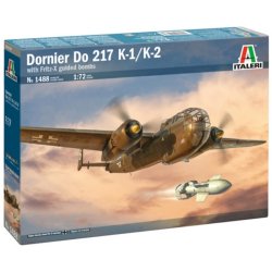 Italeri 1:72 Donier DO-217 K1/K2 with Fritz-X guided bombs - 1/72 Modelfly