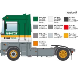 Italeri 1:24 Renault AE500 Magnum - 1:24 Modelastbil