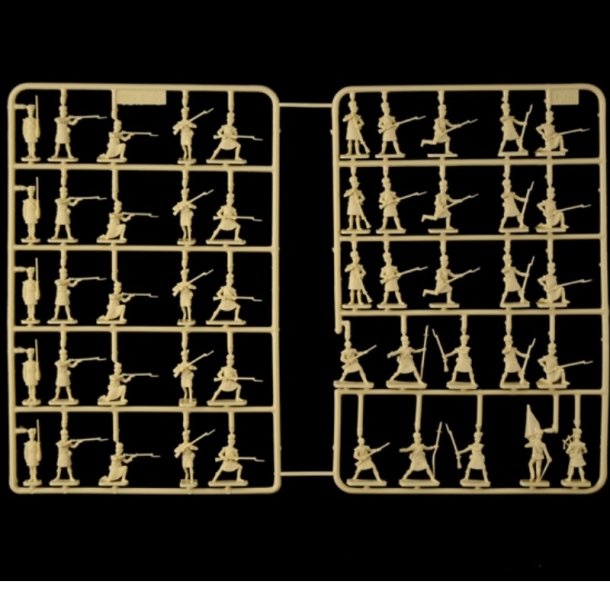 Italeri 50 stks 1:72 Highlander Infantry - 1:72 Modelsoldater