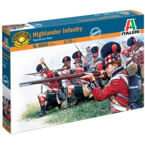 Italeri 50 stks 1:72 Highlander Infantry - 1:72 Modelsoldater