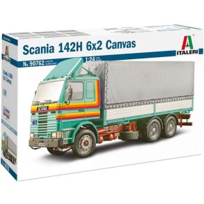 Italeri 1:24 Scania 142H 6x2 Canvas - 1/24 Modellastbil