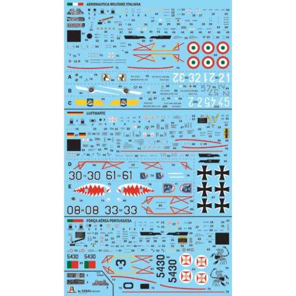 Italeri 1:48 FIAT G.91 R - 1/48 Modelkampfly