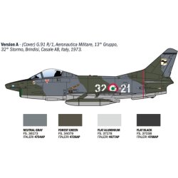 Italeri 1:48 FIAT G.91 R - 1/48 Modelkampfly