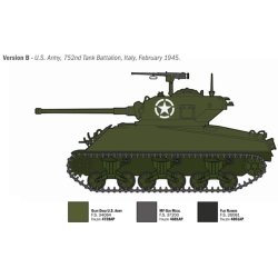 Italeri 1:35 Sherman M4A3 Wet - 1/35 Modellstridsvagn