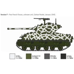 Italeri 1:35 Sherman M4A3 Wet - 1/35 Modellstridsvagn
