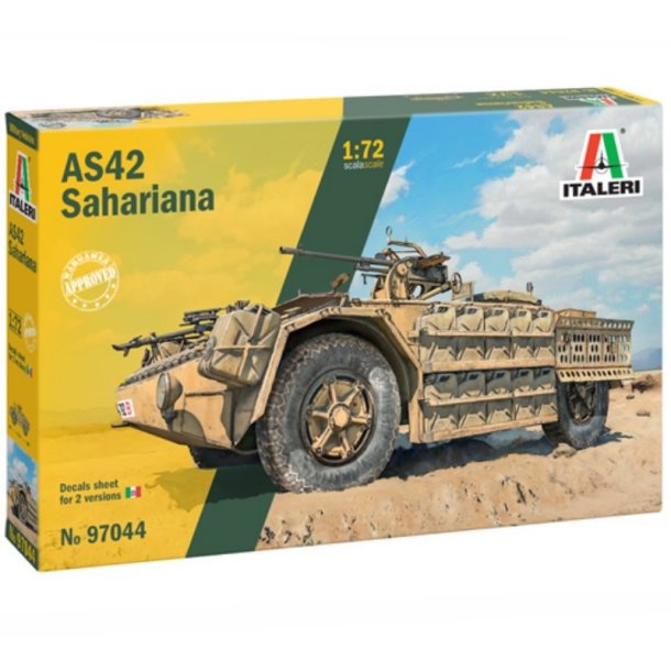 Italeri 1:72 AS 42 Sahariana - 1/72 Modelkampvogn