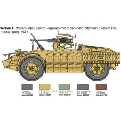 Italeri 1:72 AS 42 Sahariana - 1/72 Modelkampvogn