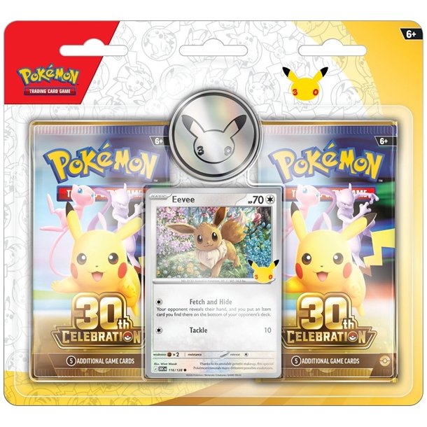 Pok�mon TCG: 30th Celebration Eevee 2-Pack Blister