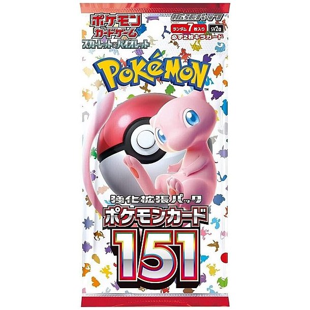 Pok�mon TCG: Scarlet &amp; Violet 151 SV2a Booster Pack � Japansk - Forudbestilling