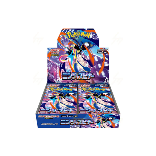 Pok�mon TCG: MEGA Ninja Spinner M4 Booster Box � Japansk � 30 Boosters - Forudbestilling