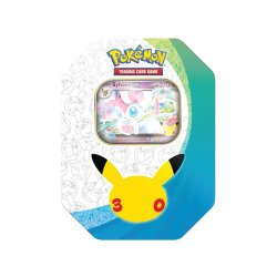 Pok�mon 30th Celebration ex Tin � Sylveon/Greninja ass. Forudbestilling