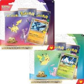 Pok�mon TCG: 30th Celebration Tech Sticker Collection � Assorterad - F�rhandsbokning