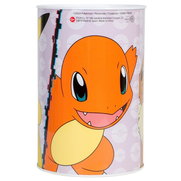 Spareb�sse i metal med Pok�mon