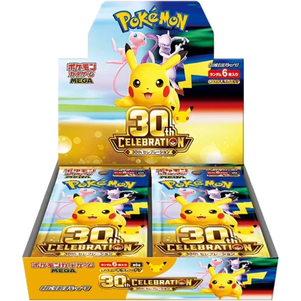 Pok�mon 30th CELEBRATION M6a Booster Box � Japansk - Forudbestilling