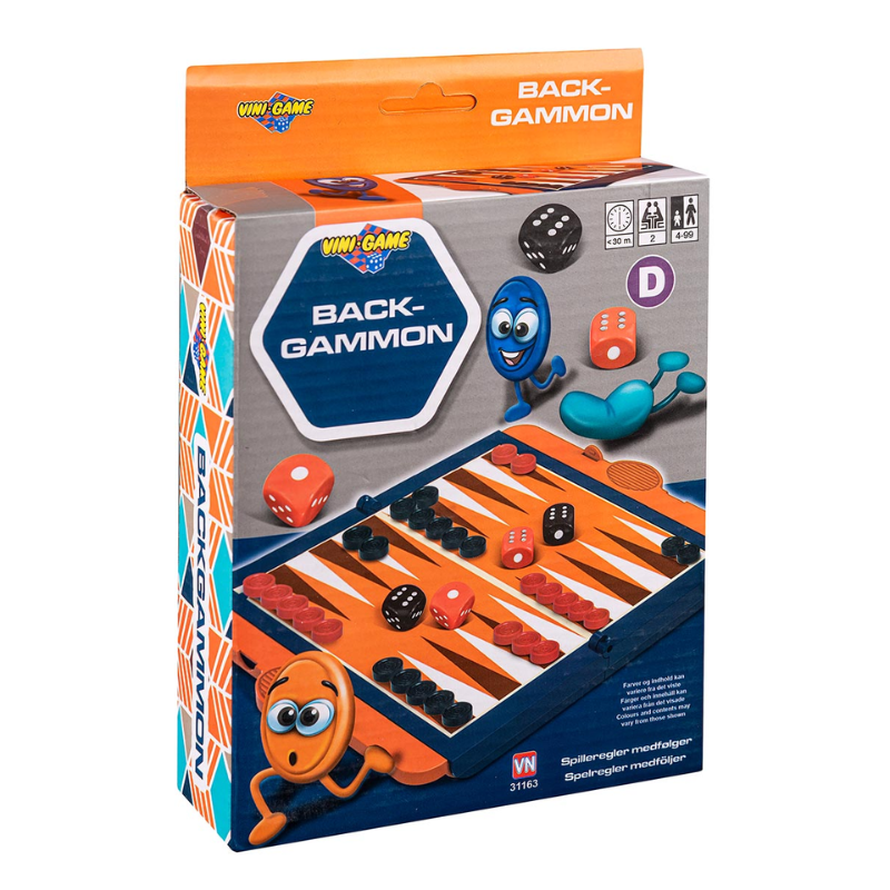 Backgammon Rejsespil – Klassisk Brætspil