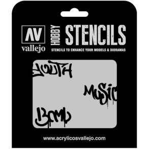 Vallejo Stencil Street Art No. 1 (Lettering & Signs)