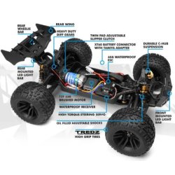 Maverick RC Quantum2 XT 1/10th Stadium Truck - Blue