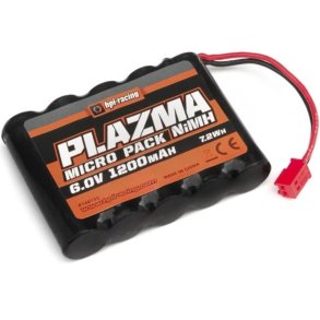 HPI Racing Plazma 6.0V 1200mAh NiMh Micro-batteripaket
