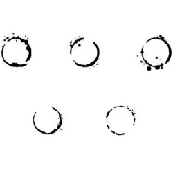 Vallejo Stencil Drum Oil Markings (AFV Markings)