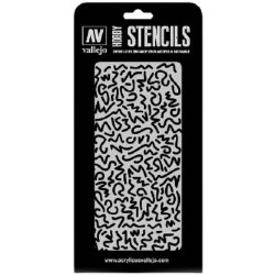 Vallejo Stencil Luftwaffe WWII Shingles Camo (Camouflages)