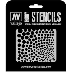 Vallejo Stencil Circle Textures (Sci-Fi &amp; Fantasy)