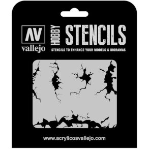 Vallejo Stencil Cracked Wall (Texture Effects)