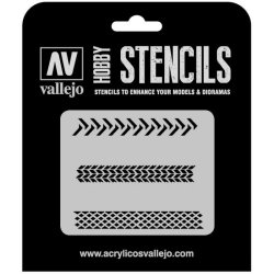 Vallejo Stencil Tyre Markings (Texture Effects)