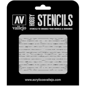 Vallejo Stencil Wood Texture No. 1 (Texture Effects)