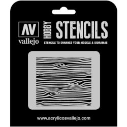 Vallejo Stencil Wood Texture No. 2 (Texture Effects)