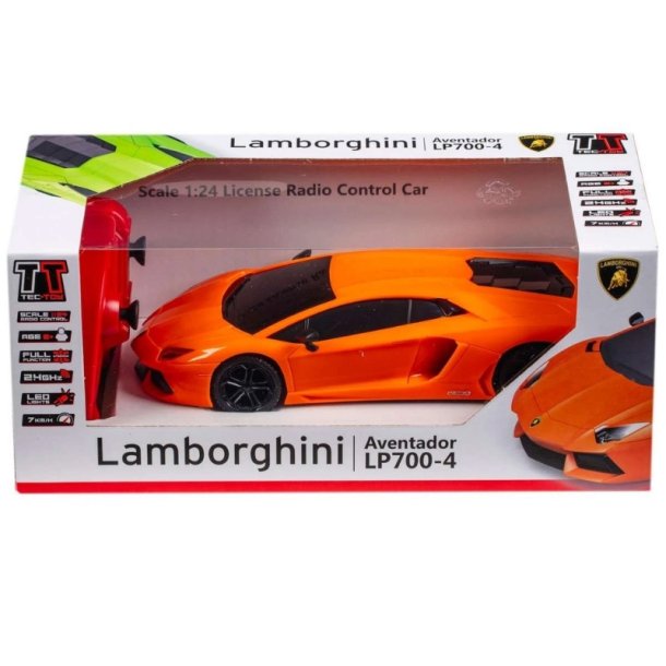 TEC-TOY RC Lamborghini Aventador LP 700-4 (7 km/t) 1:24 Orange
