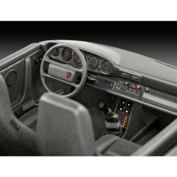 Revell Gift Set Porsche 911 Turbo 50th Anniversary - 1:24 Modelbil med lim og grundmaling