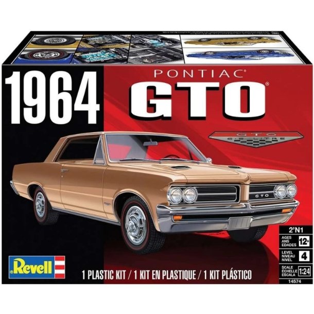 Revell '64 Pontiac GTO - 1:25 Modelbil