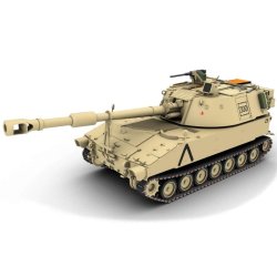 Revell Model Set M109 A2 - 1:72 Modelkampvogn med lim og grundmaling