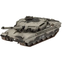 Revell Model Set Challenger 1 - 1:72 Modelkampvogn med lim og grundmaling