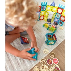 Magnetisk Slot-byggeklodser  98 dele