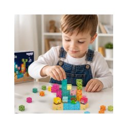 Magnetiske Byggeklodser - Svampebob firkant 63 Dele