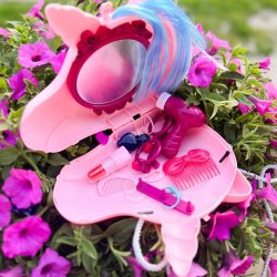 Sknhedssalon i Taske  Enhjrning, 19 dele