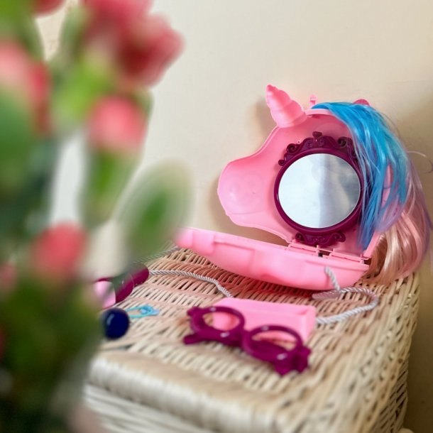 Sknhedssalon i Taske  Enhjrning, 19 dele